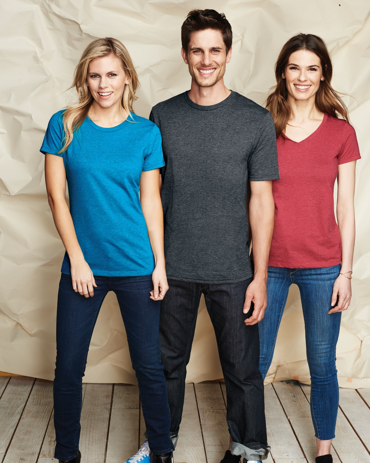 Black District Perfect Blend CVC Tee. DM108