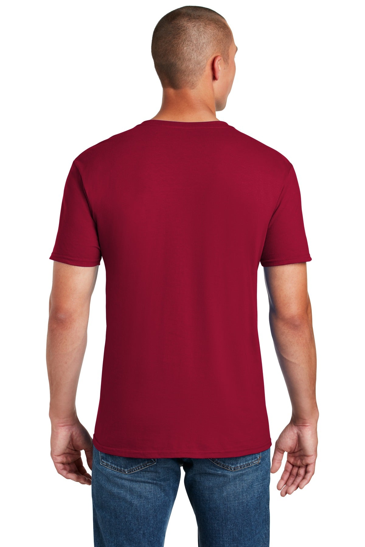 Cardinal Gildan Softstyle T-Shirt. 64000