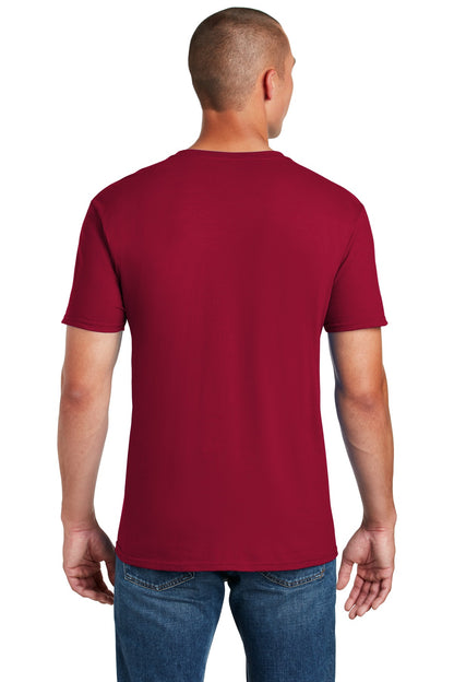 Cardinal Gildan Softstyle T-Shirt. 64000