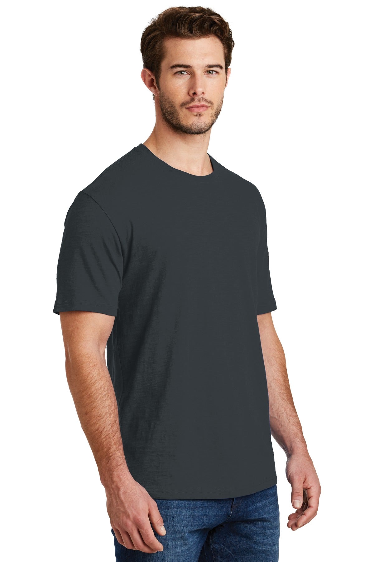 Charcoal District Perfect Blend CVC Tee. DM108