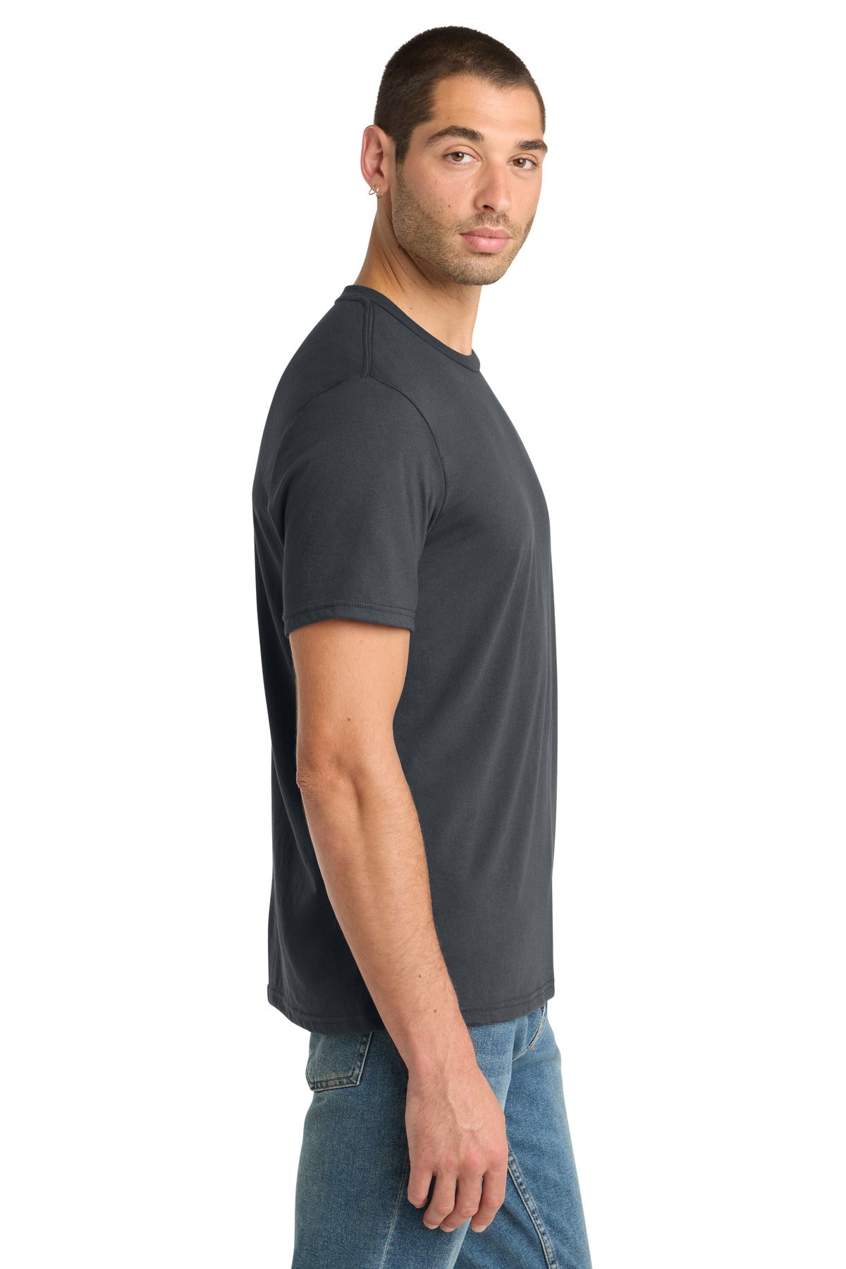 Charcoal District Perfect Blend CVC Tee. DM108