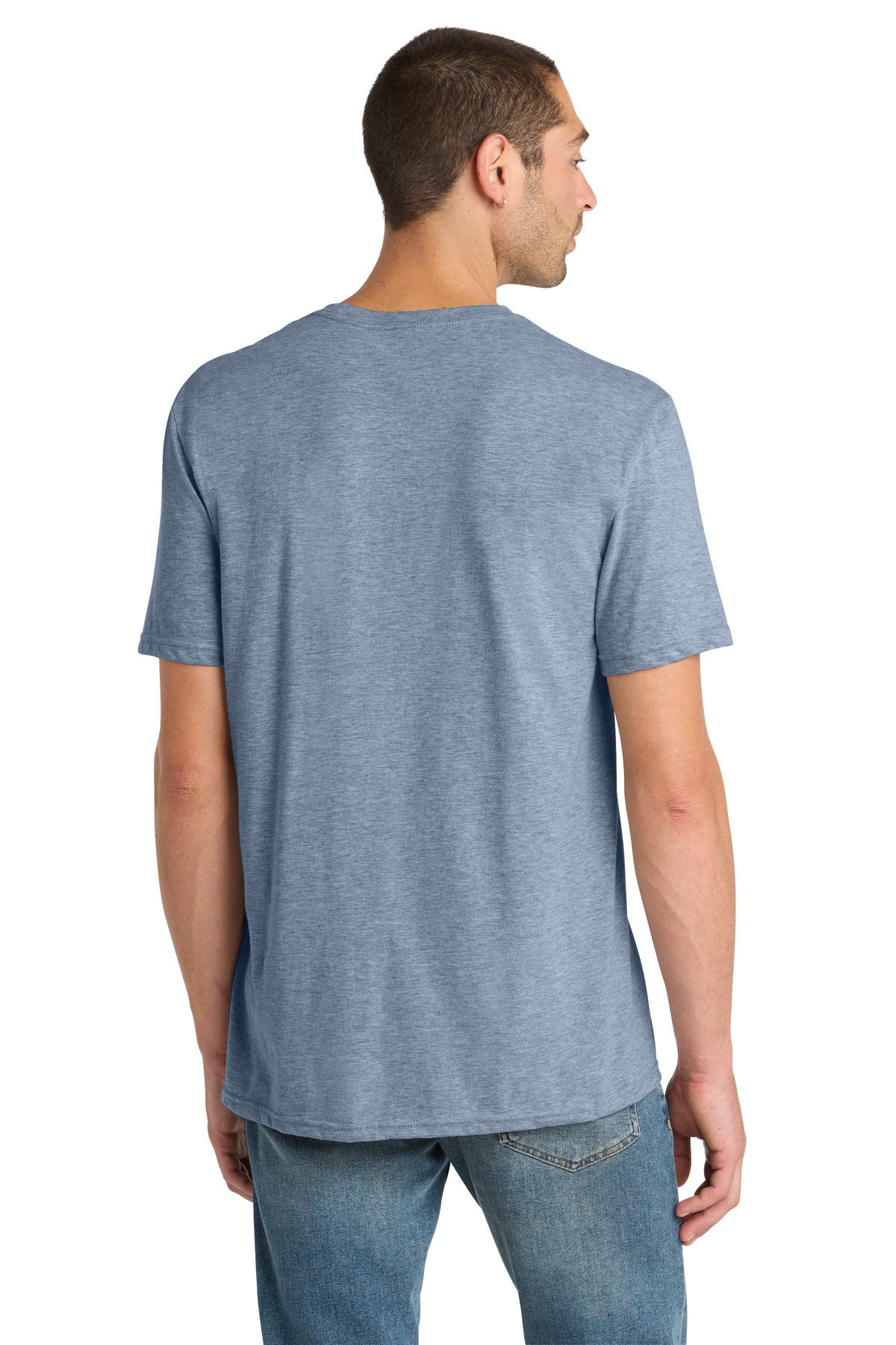 FlntBluHtr District Perfect Blend CVC Tee. DM108