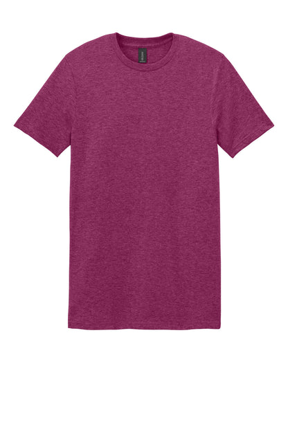 Front View of Antqu Helicon Gildan Softstyle T-Shirt. 64000
