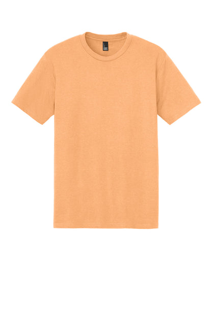 Front View of Apricot District Perfect Tri Tee. DM130