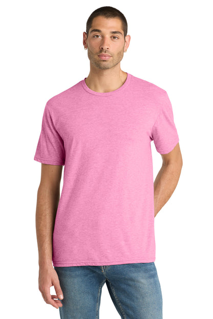 Front View of AwrnsPnkHt District Perfect Blend CVC Tee. DM108