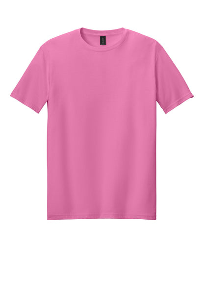 Front View of Azalea Gildan Softstyle T-Shirt. 64000