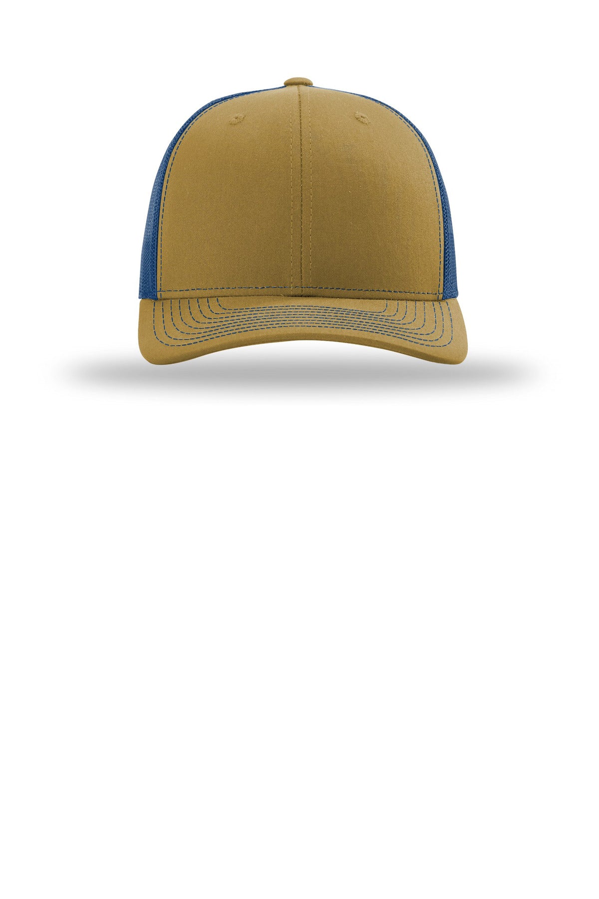 Front View of Biscuit/TB Richardson Trucker Cap 112