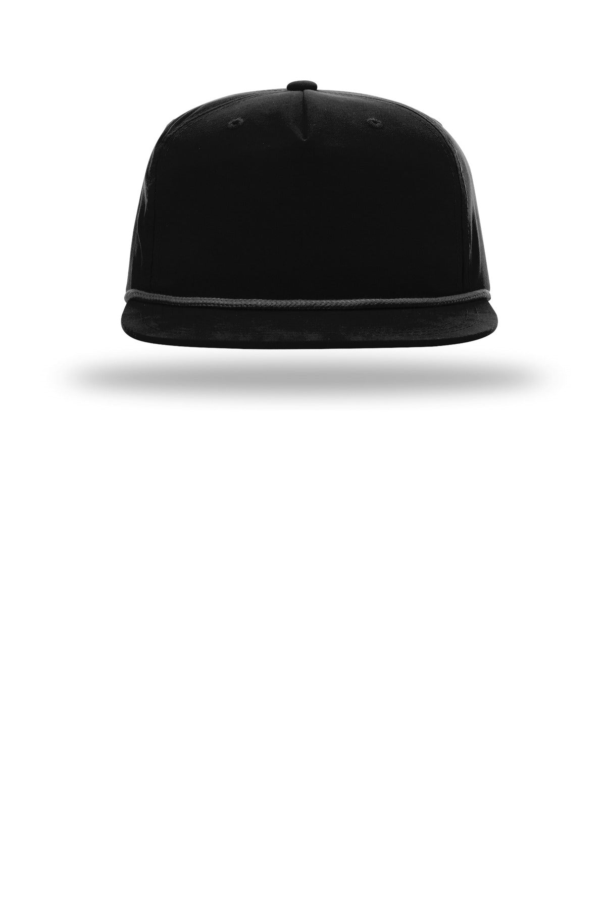 Front View of Blk/Blk Richardson Umpqua Gramps Cap 256