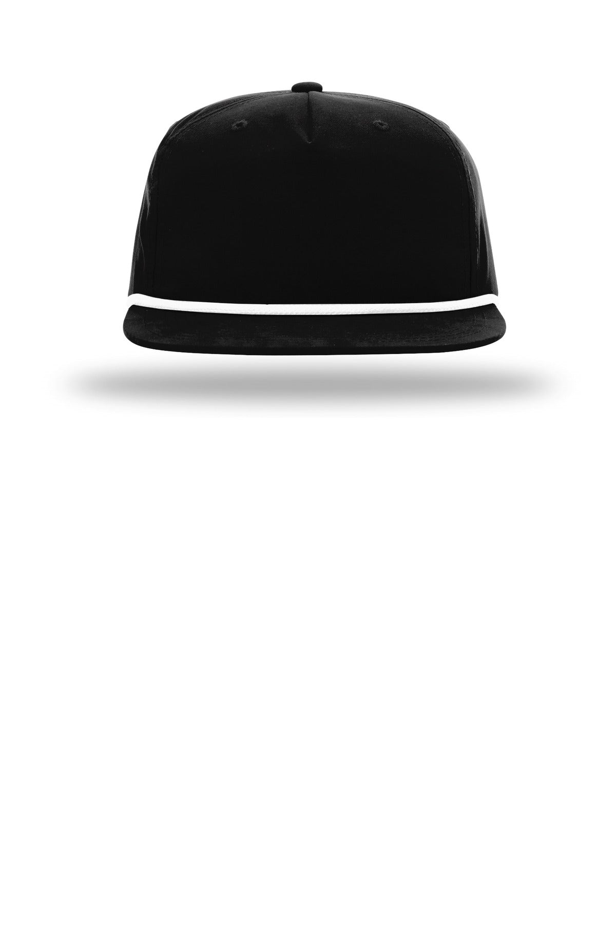 Front View of Blk/White Richardson Umpqua Gramps Cap 256