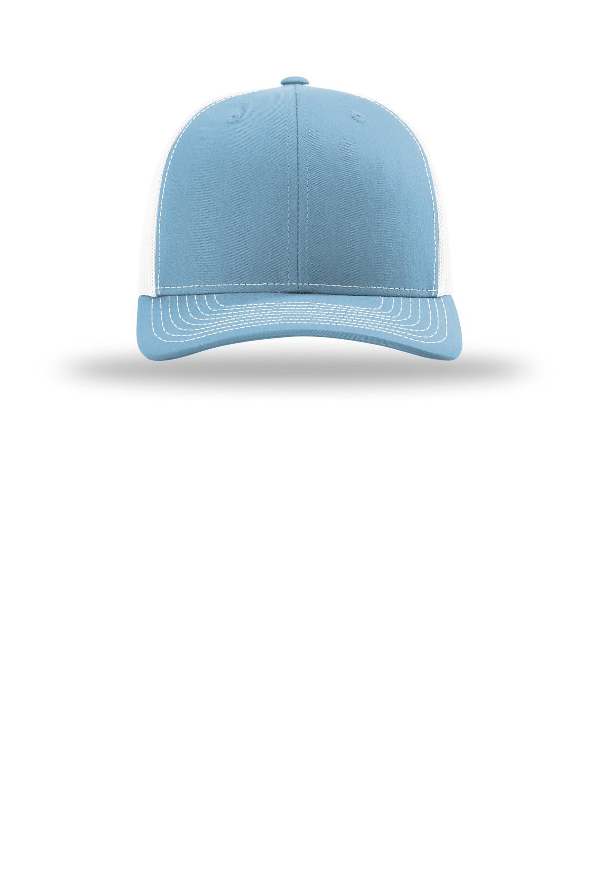 Front View of ClmbBl/Wht Richardson Trucker Cap 112