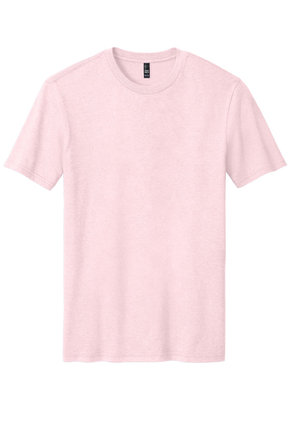Front View of CrnationPk District Perfect Blend CVC Tee. DM108