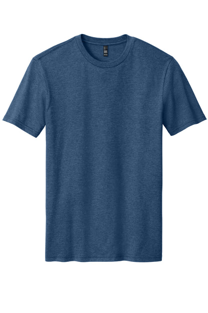 Front View of Dp Royal Fleck District Perfect Blend CVC Tee. DM108