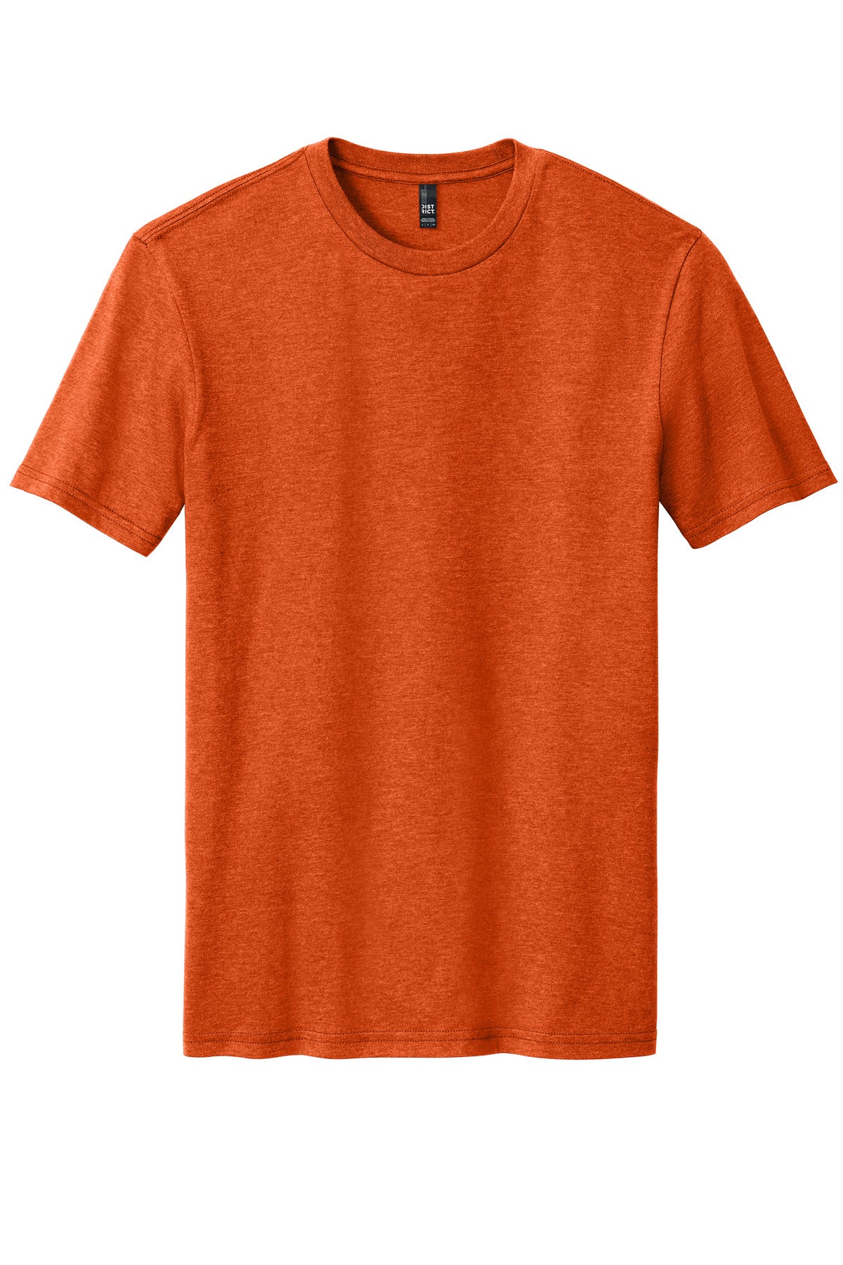 Front View of DpOrHthr District Perfect Blend CVC Tee. DM108