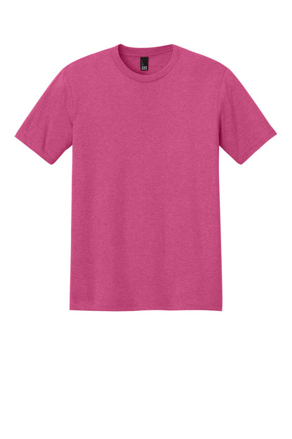Front View of FschFrost District Perfect Tri Tee. DM130