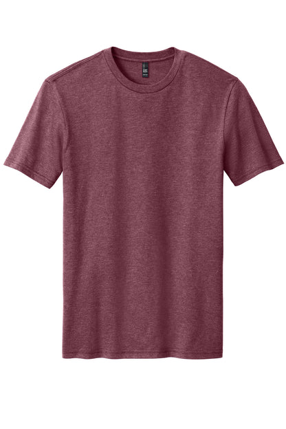 Front View of HtdCard District Perfect Blend CVC Tee. DM108