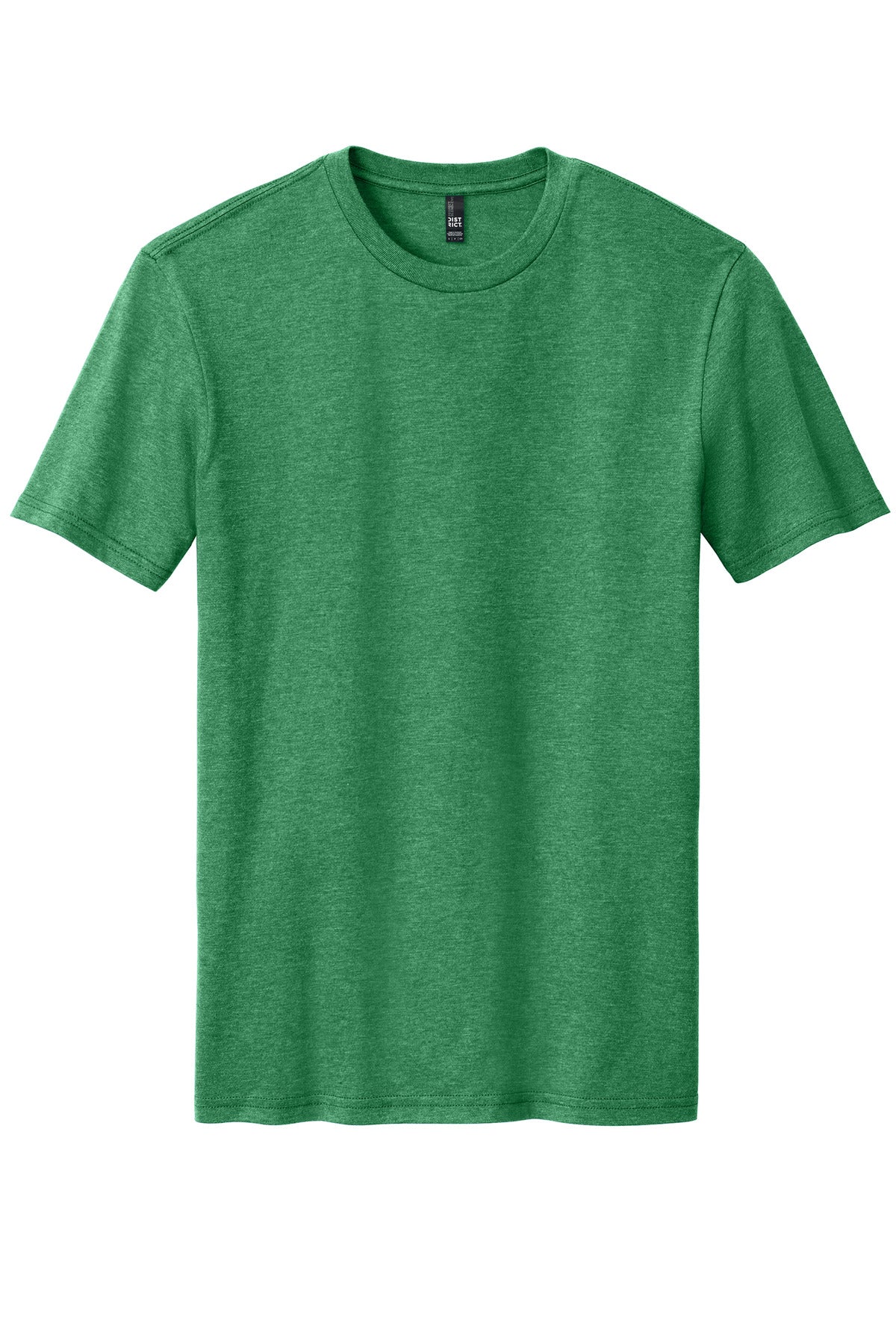 Front View of HtdKelGn District Perfect Blend CVC Tee. DM108