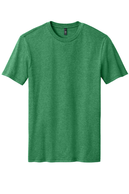 Front View of HtdKelGn District Perfect Blend CVC Tee. DM108