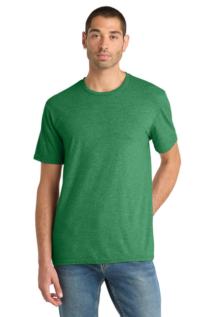Front View of HtdKelGn District Perfect Blend CVC Tee. DM108