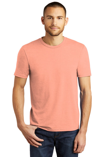 Front View of Hthrd Dsty Pch District Perfect Tri Tee. DM130