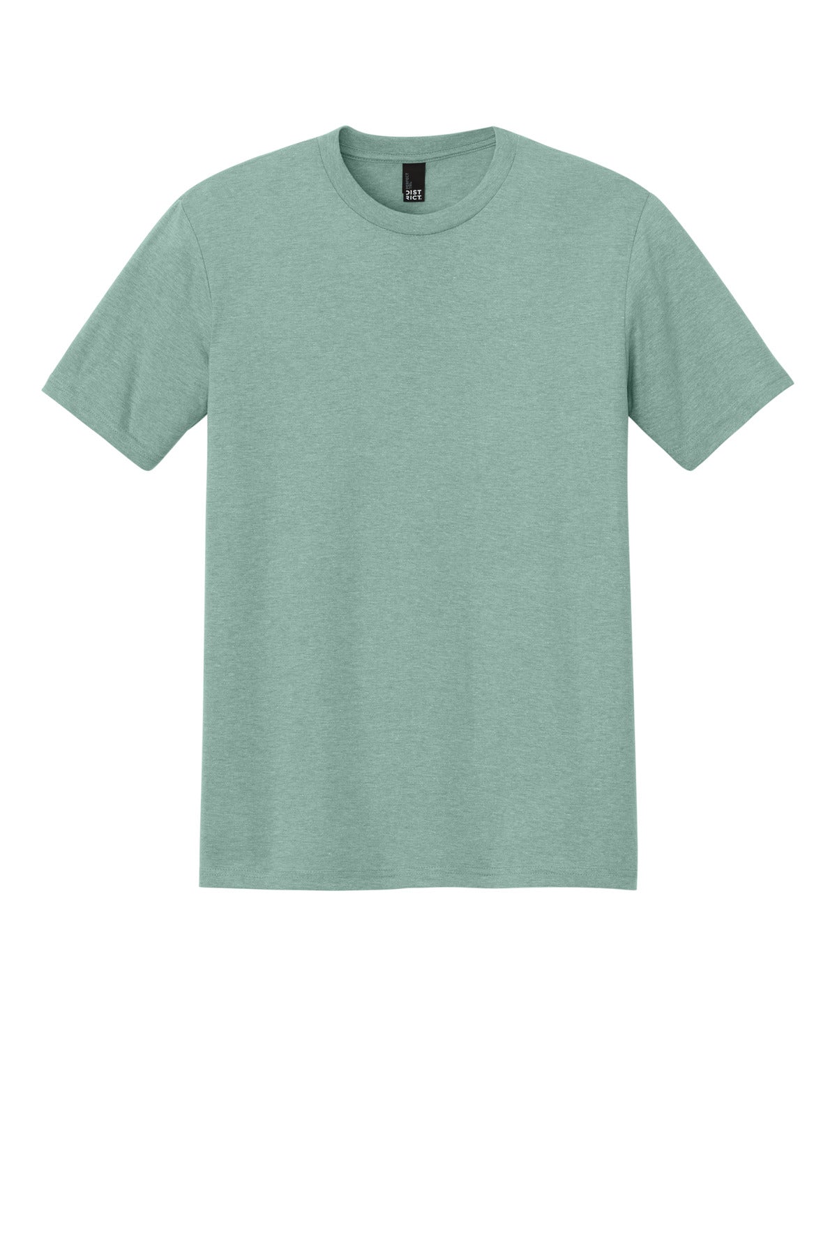 Front View of Hthrd Dsty Sag District Perfect Tri Tee. DM130