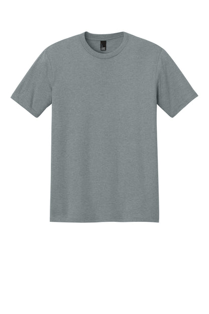 Front View of Hthrd Grey District Perfect Tri Tee. DM130