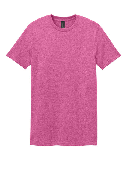 Front View of HtrHelcona Gildan Softstyle T-Shirt. 64000