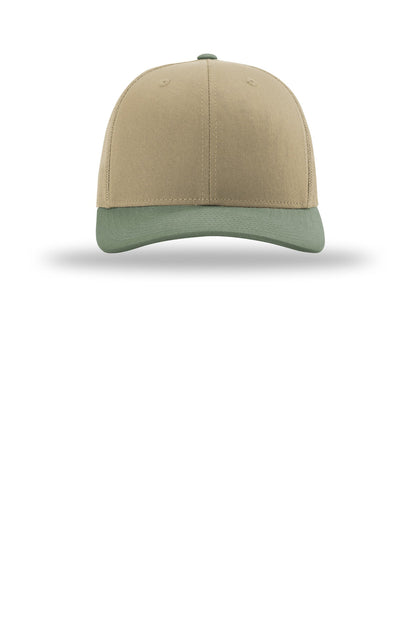 Front View of Kh/Kh/Lodn Richardson Trucker Cap 112