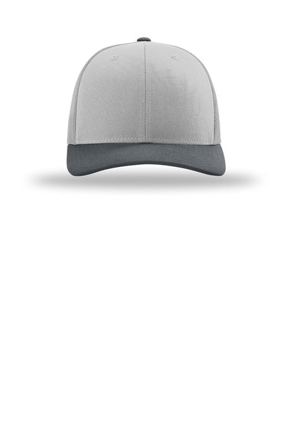 Front View of LG/LG/Gmtl Richardson Trucker Cap 112