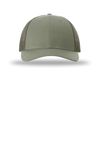 Front View of Loden Richardson Low Pro Trucker 115