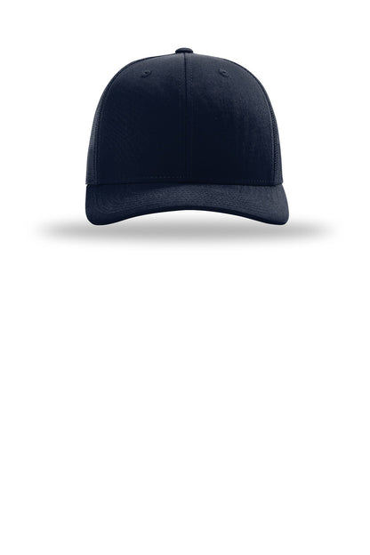 Front View of Navy Richardson Trucker Cap 112