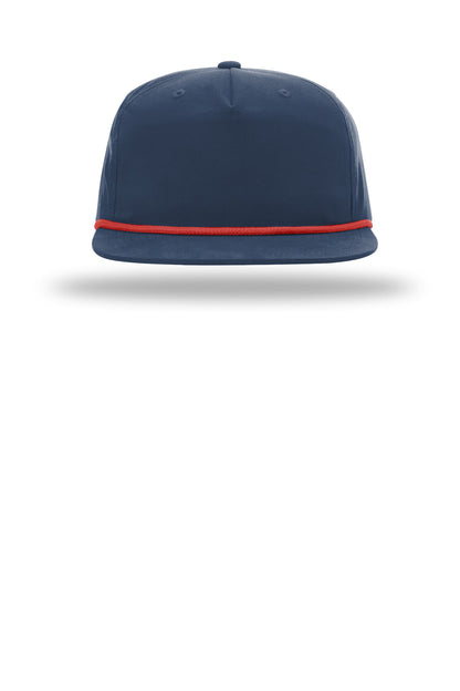 Front View of Navy/Red Richardson Umpqua Gramps Cap 256