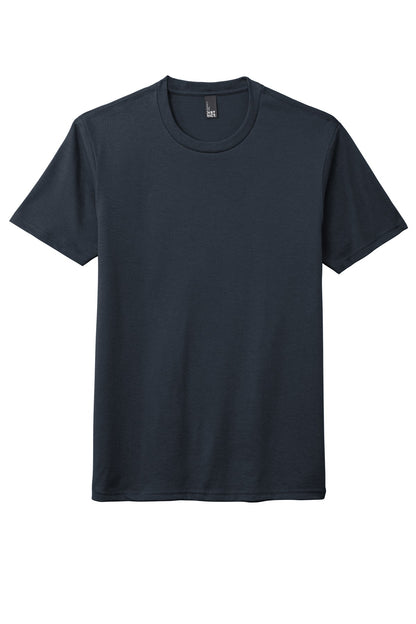 Front View of New Navy District Perfect Tri Tee. DM130