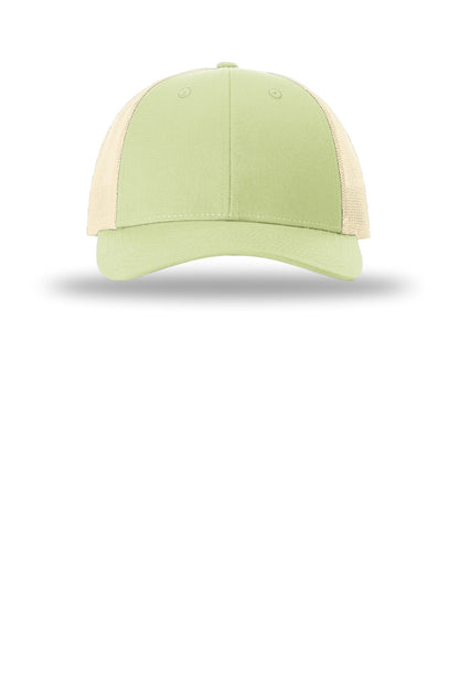 Front View of PtinaGn/Bi Richardson Low Pro Trucker 115