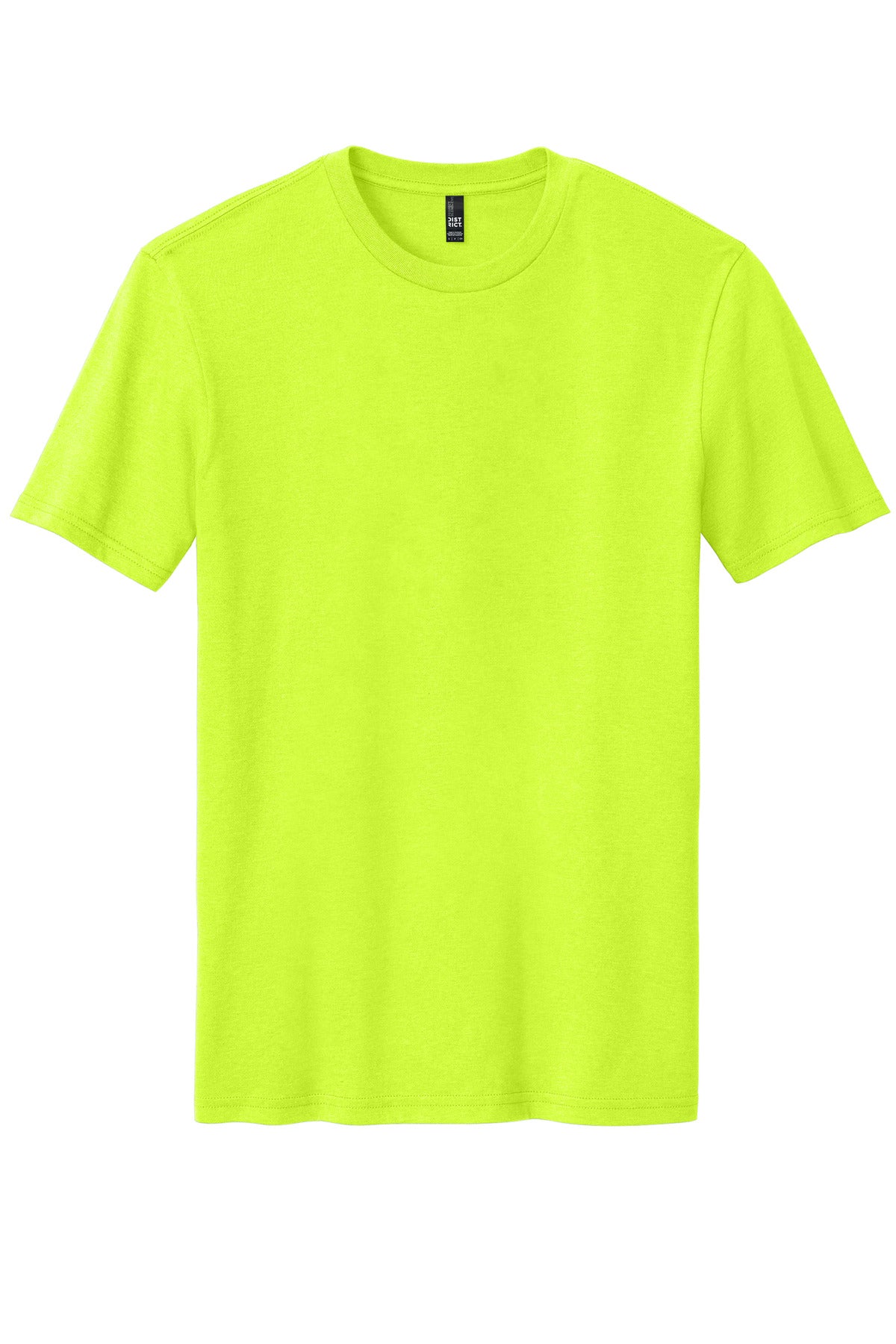 Front View of SGreen District Perfect Blend CVC Tee. DM108
