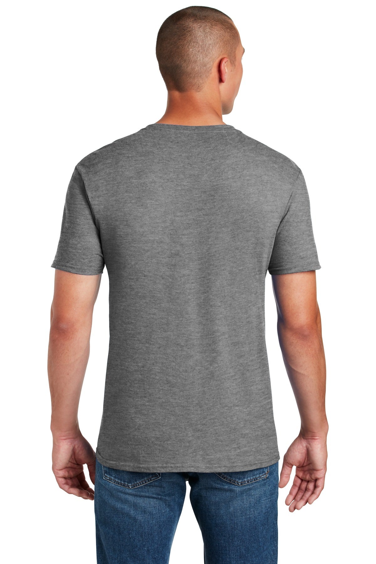 GphHeather Gildan Softstyle T-Shirt. 64000