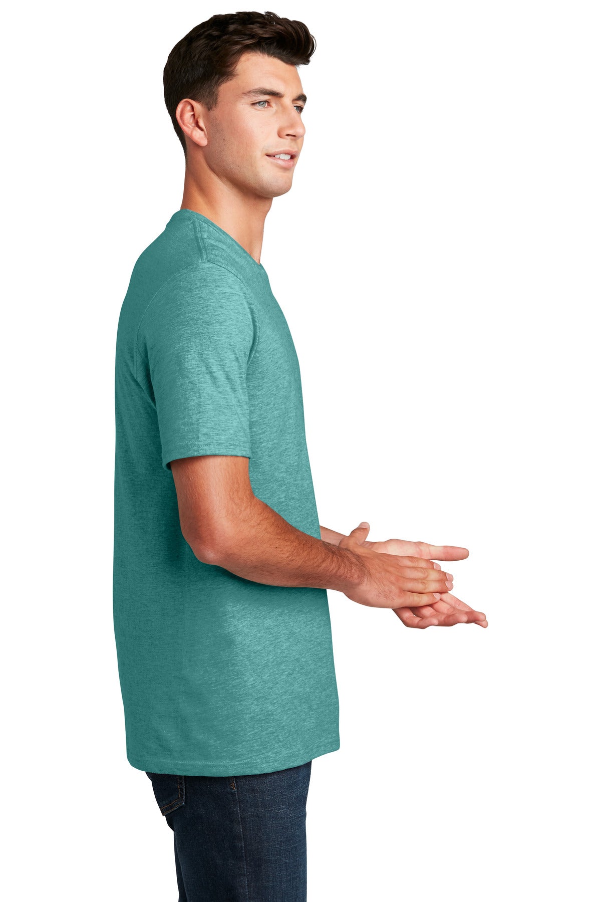 HdEuclpsBl District Perfect Blend CVC Tee. DM108