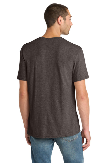 Hthr Brown District Perfect Blend CVC Tee. DM108