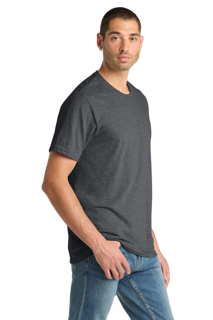 Hthr Charcoal District Perfect Blend CVC Tee. DM108
