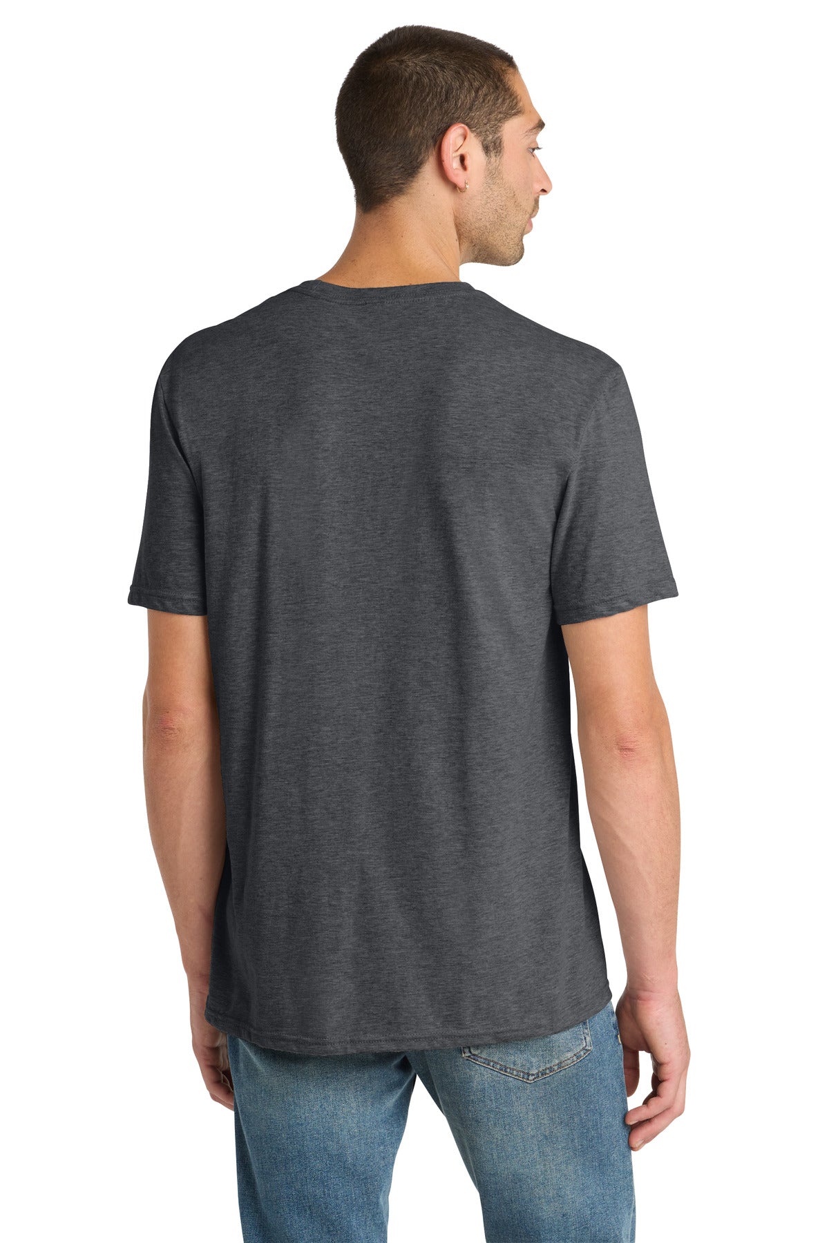 Hthr Charcoal District Perfect Blend CVC Tee. DM108