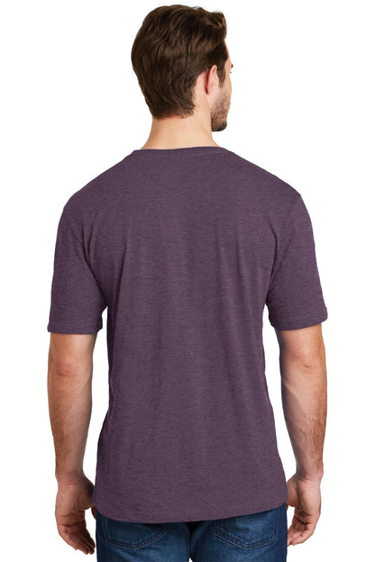 Hthr Eggplant District Perfect Blend CVC Tee. DM108