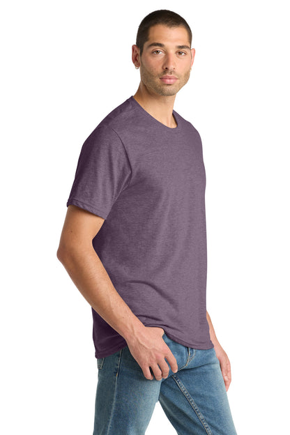 Hthr Eggplant District Perfect Blend CVC Tee. DM108