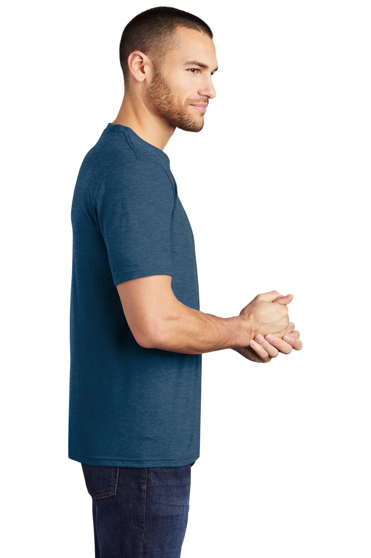 Hthrd Nep Blue District Perfect Tri Tee. DM130