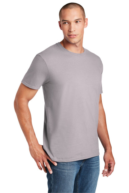 IceGrey Gildan Softstyle T-Shirt. 64000