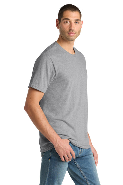 Lt Hthr Grey District Perfect Blend CVC Tee. DM108