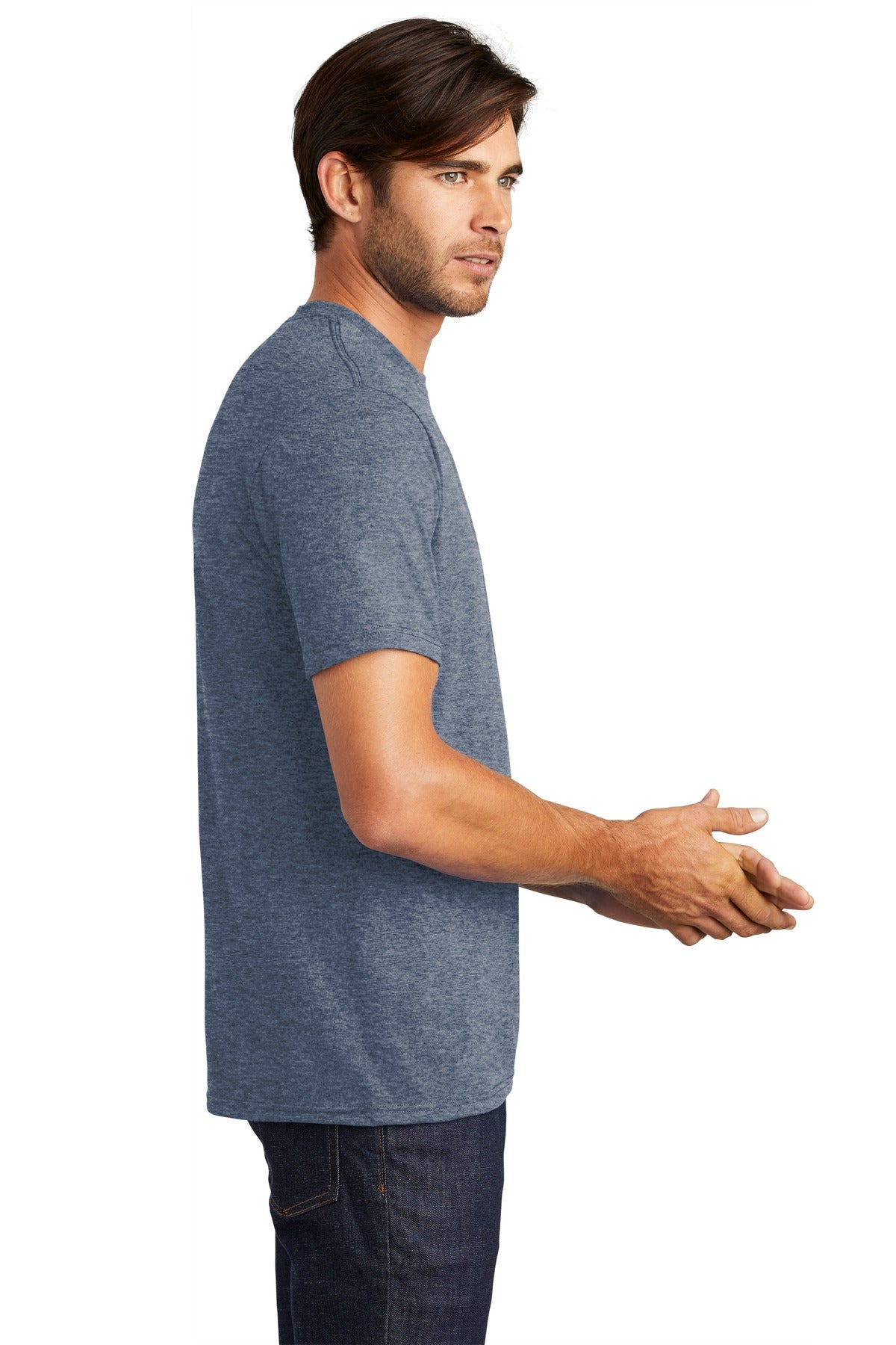 Navy Frost District Perfect Tri Tee. DM130