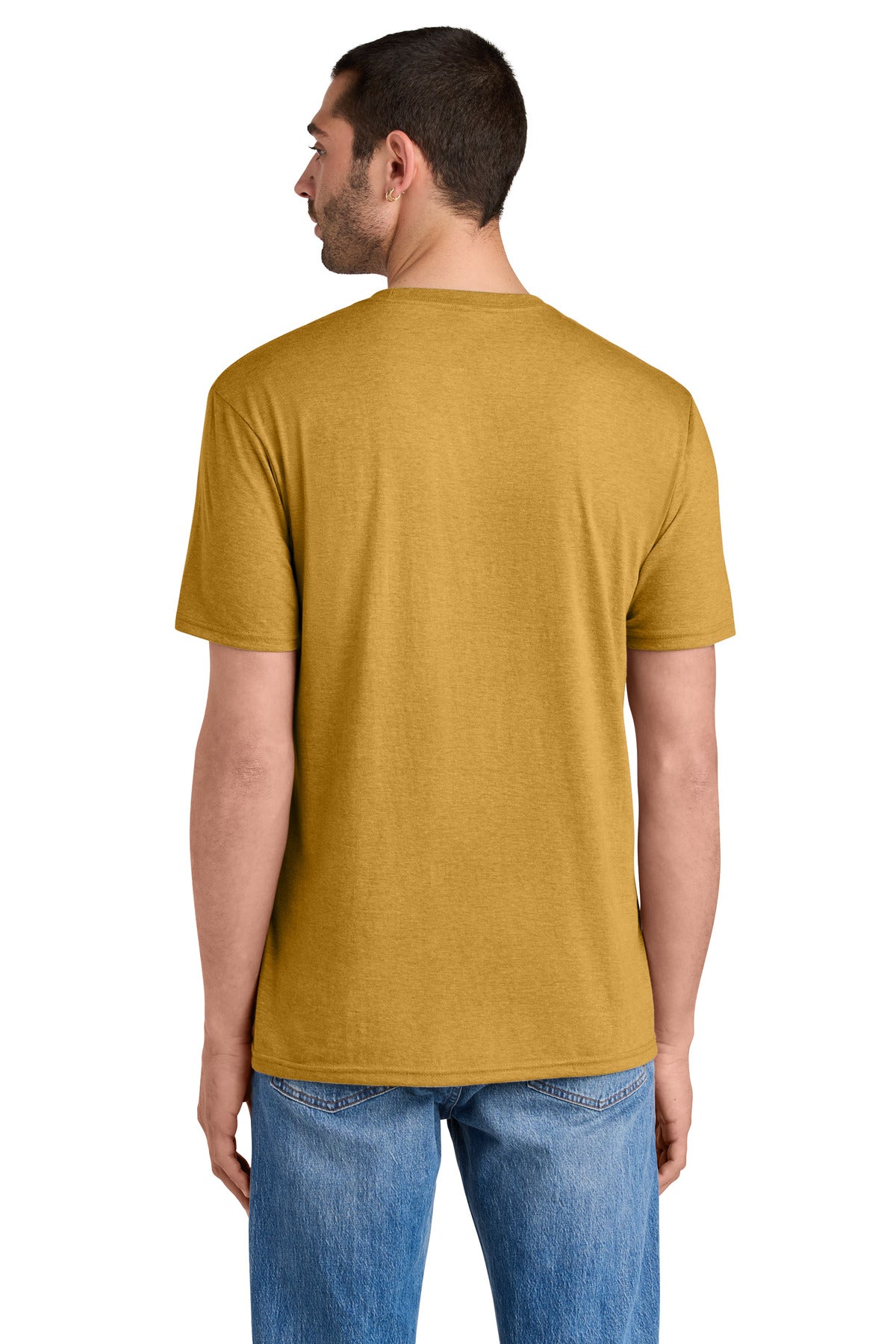 OchreYlwHr District Perfect Tri Tee. DM130