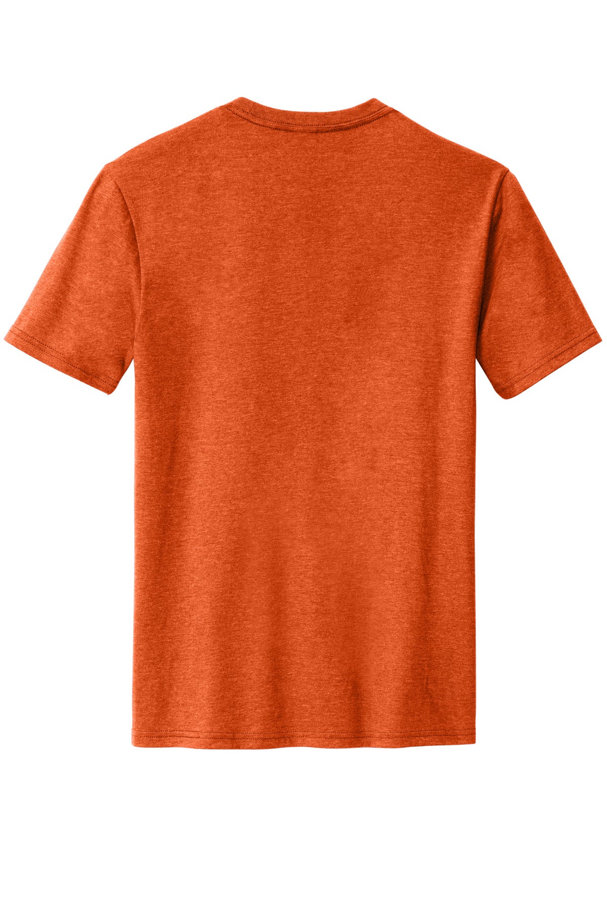Rear View of DpOrHthr District Perfect Blend CVC Tee. DM108