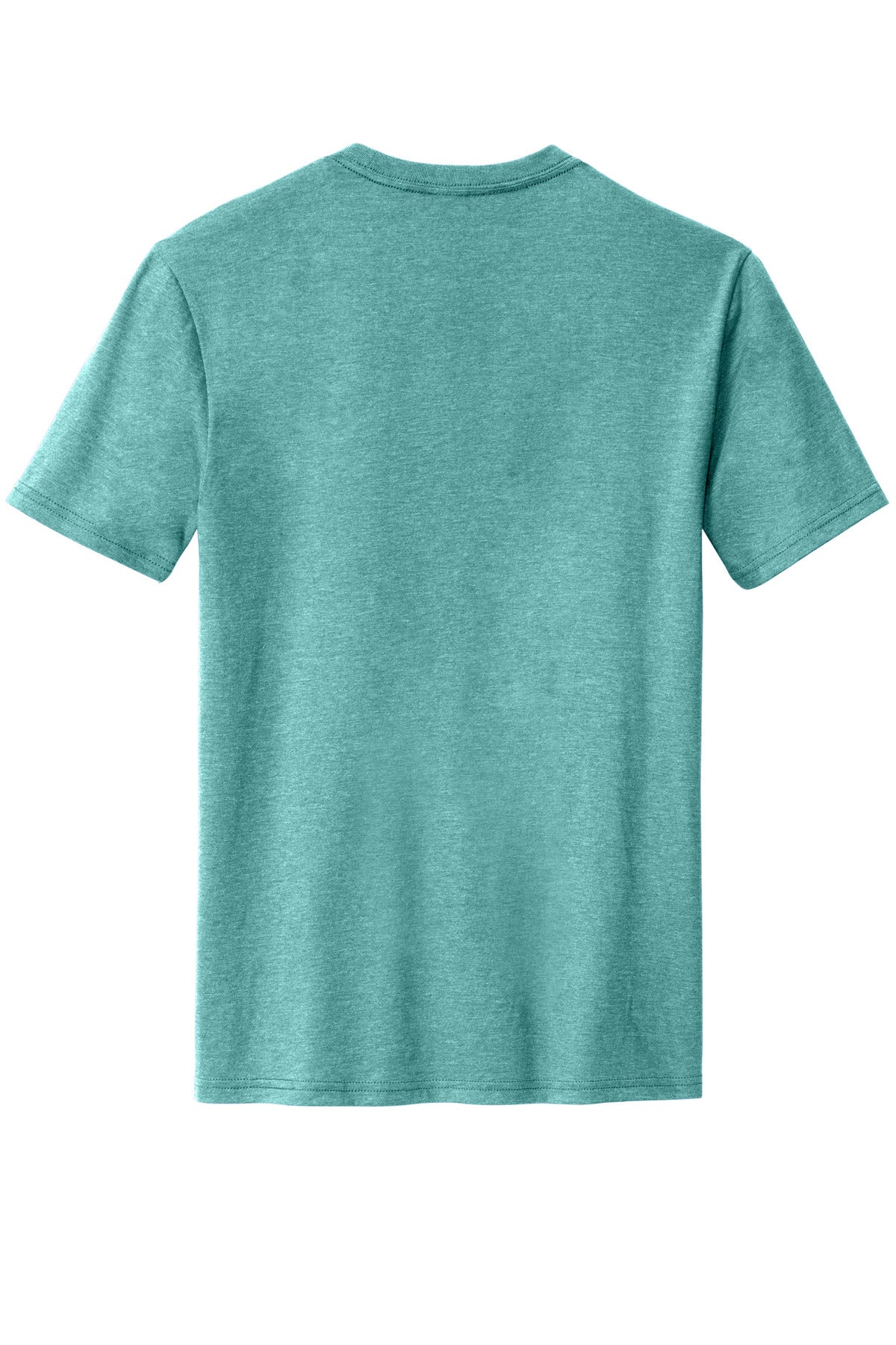 Rear View of HdEuclpsBl District Perfect Blend CVC Tee. DM108