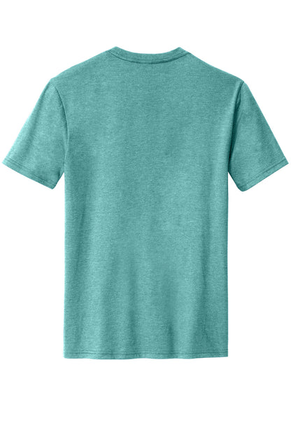 Rear View of HdEuclpsBl District Perfect Blend CVC Tee. DM108
