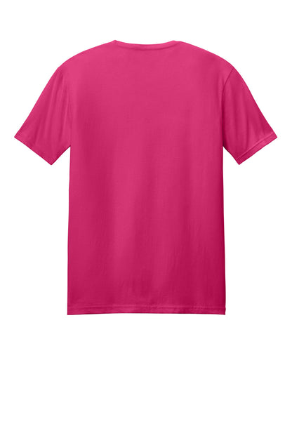 Rear View of Heliconia Gildan Softstyle T-Shirt. 64000